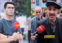 SOKAK RÖPORTAJINDA MUHABİR VE ŞİİR OKUYAN VATANDAŞ GÖZALTINA ALINDI