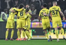 DERBİDE KAZANAN FENERBAHÇE
