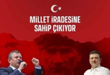CHP’NİN MİLLET İRADESİNE SAHİP ÇIKIYOR MİTİNGİ KOCAELİ’DE YAPILACAK