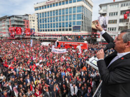 CHP’NİN MİLLET İRADESİNE SAHİP ÇIKIYOR MİTİNGİ UŞAK’TA DÜZENLENDİ