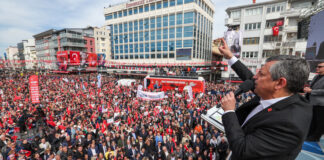 CHP’NİN MİLLET İRADESİNE SAHİP ÇIKIYOR MİTİNGİ UŞAK’TA DÜZENLENDİ
