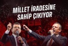 CHP’NİN MİLLET İRADESİNE SAHİP ÇIKIYOR MİTİNGİNİN ADRESİ BELLİ OLDU