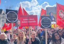 SURİYE’DEKİ YAŞANAN ALEVİ KATLİAMLARI TÜRKİYE’NİN BİRÇOK YERİNDE KINANDI