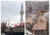 AK PARTİ’Lİ ÜMRANİYE BELEDİYESİ TARİHİ CAMİYİ YIKTI