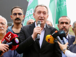 DEM PARTİLİ BAKIRHAN YAŞAM NÖBETİNİ ZİYARET ETTİ