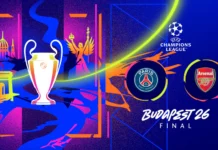 UEFA ŞAMPİYONLAR LİGİ’NDE FİNALİN ADI BELLİ OLDU: PSG-ARSENAL FİNALİ 30 MAYIS’TA OYNANACAK PSG-ARSENAL ŞAMPİYONLAR LİGİ FİNAL GÖRSELİ