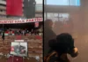 103 YILLIK ÇINAR CHP’NİN GENEL MERKEZİNE POLİSLERLE GİRİLDİ CHP POLİS BİBER GAZI GÖRSELİ
