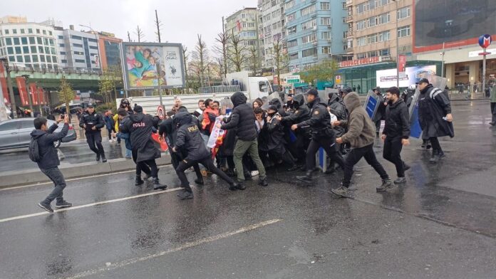 1 MAYIS POLİS ABLUKASI GÖRSELİ