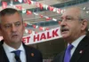CHP GENEL MERKEZİ ÖNÜNDE GERİLİM DİNMİYOR: 13 YILDIR SEÇİM KAYBEDEN KAYYUMDAN AÇIKLAMA GELDİ CHP ÖZGÜR ÖZEL VE KEMAL KILIÇDAROĞLU GÖRSELİ