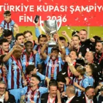 64. TÜRKİYE KUPASI FİNALİNDE ZAFER TRABZONSPOR’UN TRABZONSPOR KUPA TÖRENİ GÖRSELİ