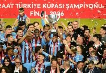 64. TÜRKİYE KUPASI FİNALİNDE ZAFER TRABZONSPOR’UN TRABZONSPOR KUPA TÖRENİ GÖRSELİ