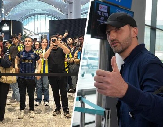 DOMENICO TEDESCO İSTANBUL’DAN AYRILDI TEDESCO HAVALİMANI FOTOĞRAFI