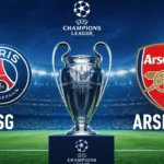 UEFA ŞAMPİYONLAR LİGİ’NDE 2025-2026 SEZONU ŞAMPİYONU PSG PSG ARSENAL MAÇ GÖRSELİ