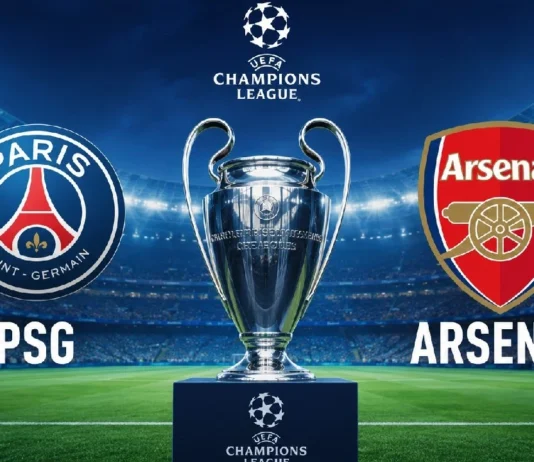 UEFA ŞAMPİYONLAR LİGİ’NDE 2025-2026 SEZONU ŞAMPİYONU PSG PSG ARSENAL MAÇ GÖRSELİ