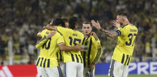 FENERBAHÇE 2-0’IN RÖVANŞINDA TUR İÇİN SAHAYA ÇIKIYOR FENERBAHÇE GOL SEVİNCİ